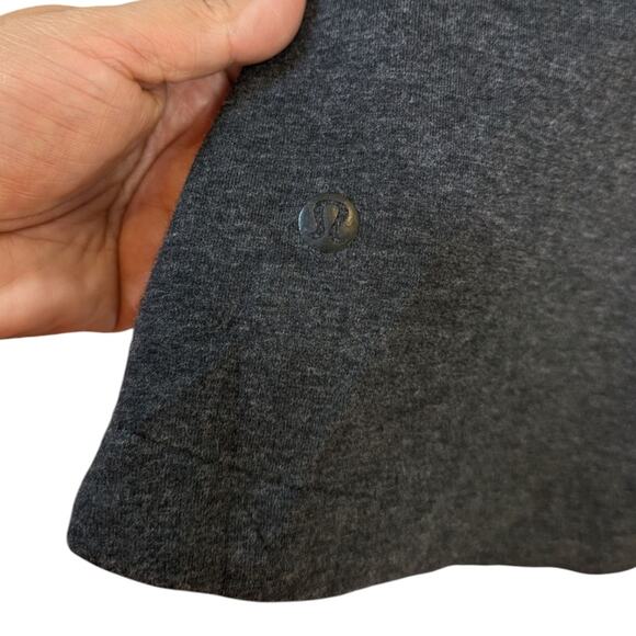 Lululemon Insculpt Scuba Jacket 10 Heathered Charcoal Gray Full Zip Athletic - Picture 9 of 10